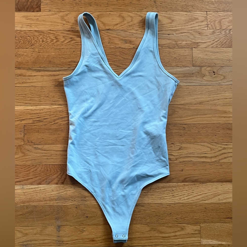Abercrombie and Fitch Light Blue Bodysuit